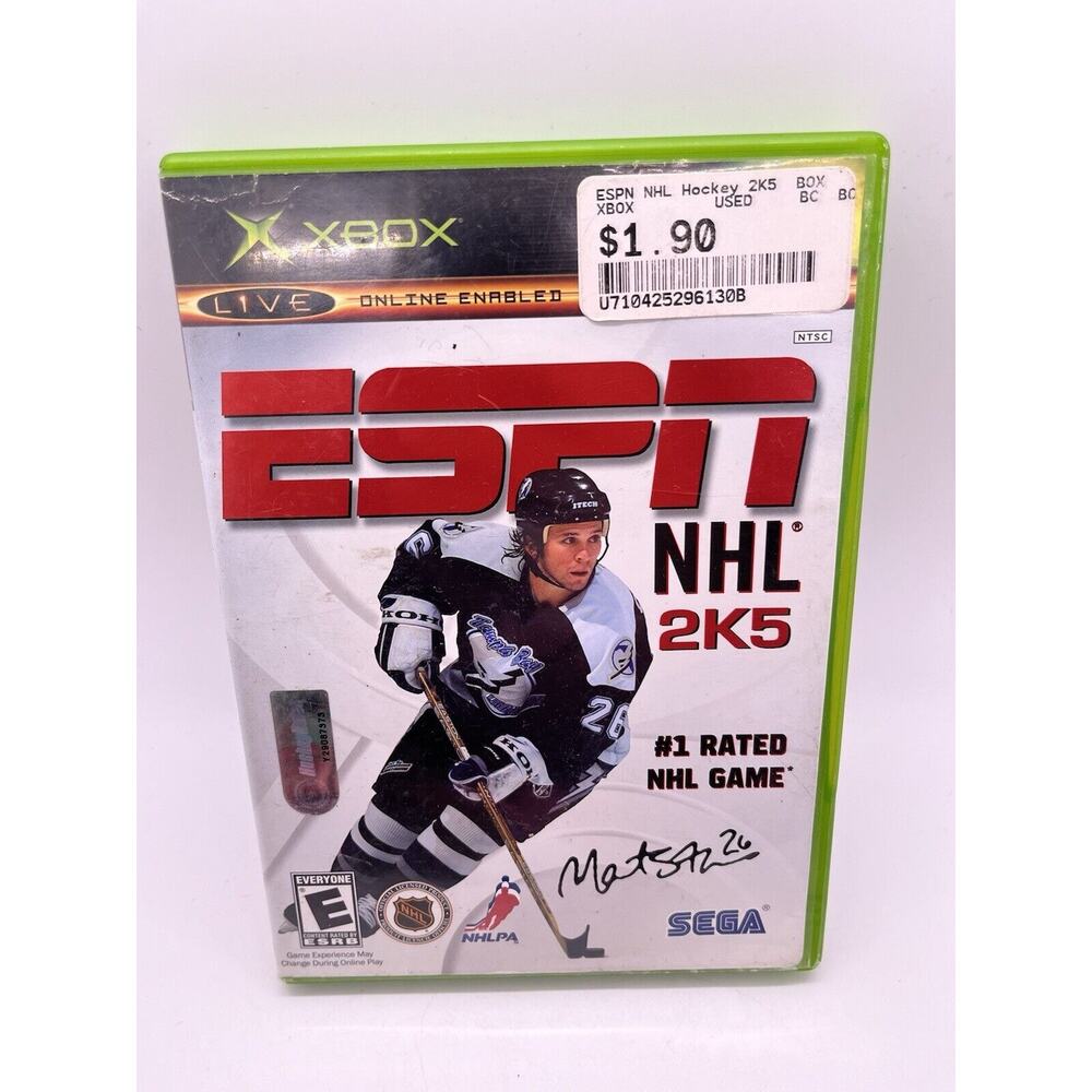 ESPN NHL 2K5 Xbox - Game & Case